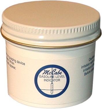 McCabe_Gasoline_Finding_Paste McCabe Water level Indicator/Gasoline Indicator Paste